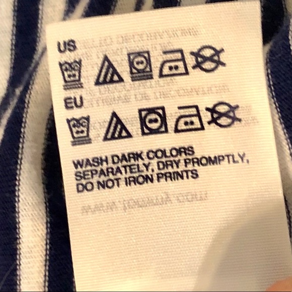 Tommy Hilfiger 3/4 Sleeve Striped Top - Medium - Picture 10 of 11